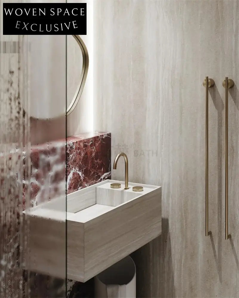 Louise Yellow Roman Cave Sink