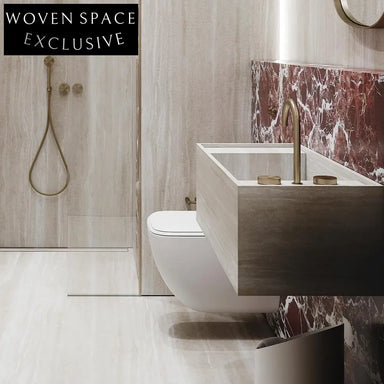 Louise Yellow Roman Cave Sink