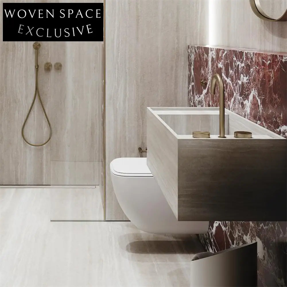 Louise Yellow Roman Cave Sink