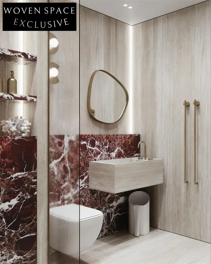 Louise Yellow Roman Cave Sink