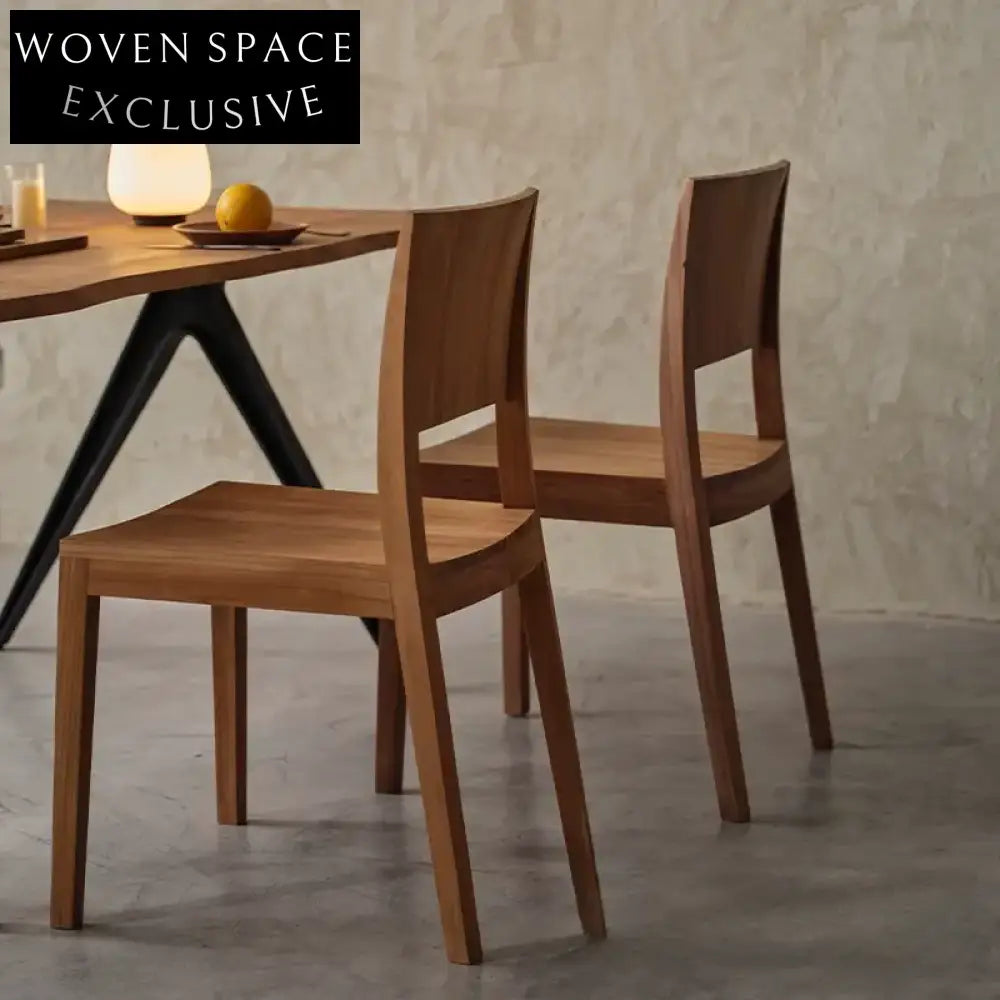 Lucien Pure Teak Wood Vintage Dining Chair 49*54*86