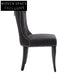Lugano Dining Chair Set of 2 - Black Dining Chair