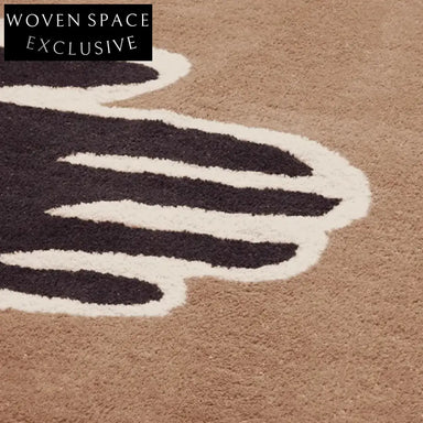Luxurious Abstract Geometric Polyester Area Rug for Modern Living Spaces
