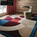 Luxurious American Retro Handmade Large Rectangle Jacquard Fluffy Polyester Area Rug
