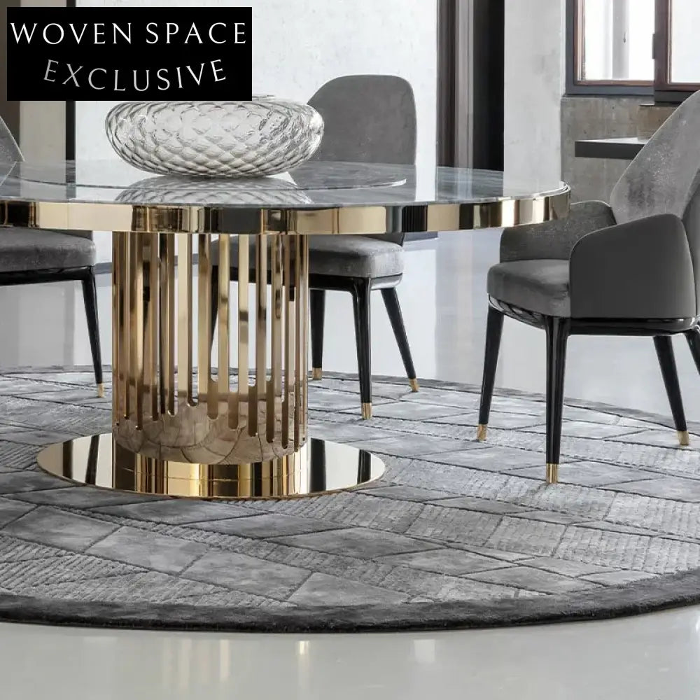 Luxurious Black Tencel Hand-Tufted Modern Living Room Area Carpet