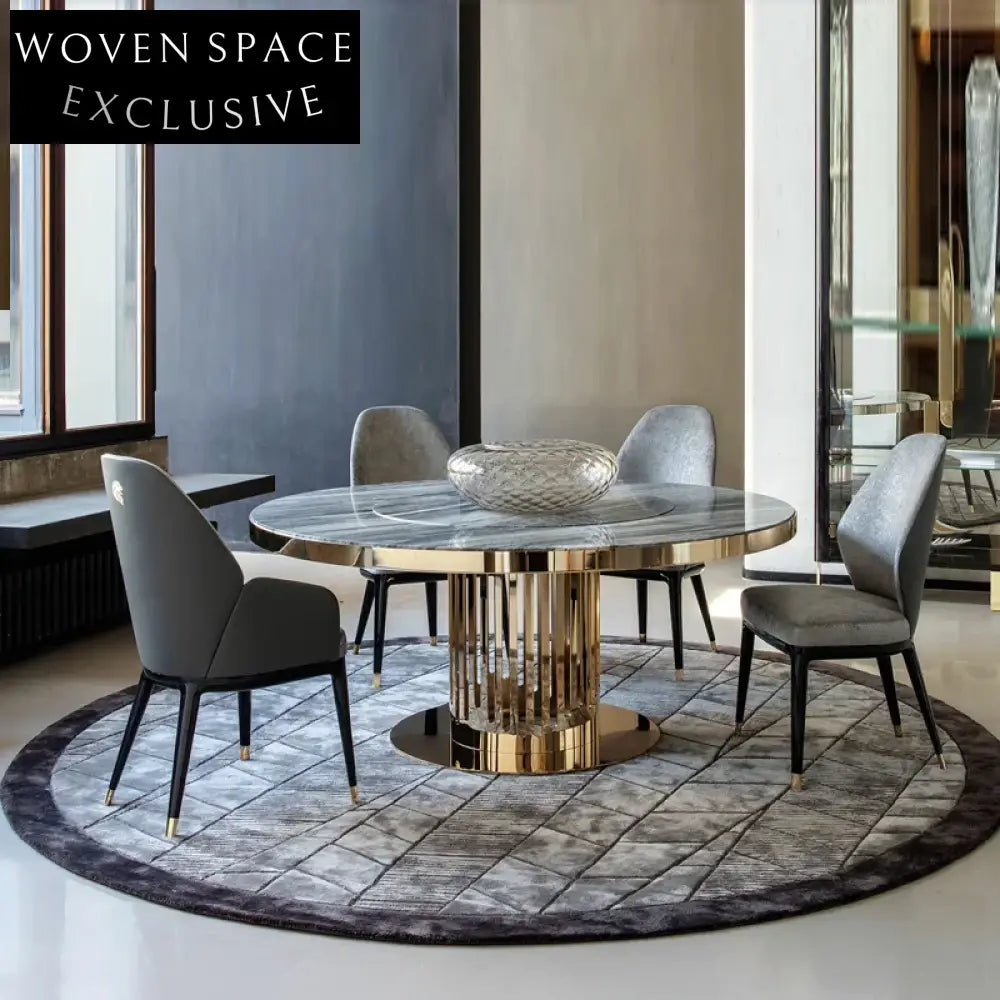 Luxurious Black Tencel Hand-Tufted Modern Living Room Area Carpet