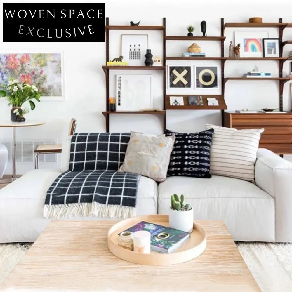 Luxurious Cream Fabric Modular Sectional Sofa, Modern Living Room Comfort Couch