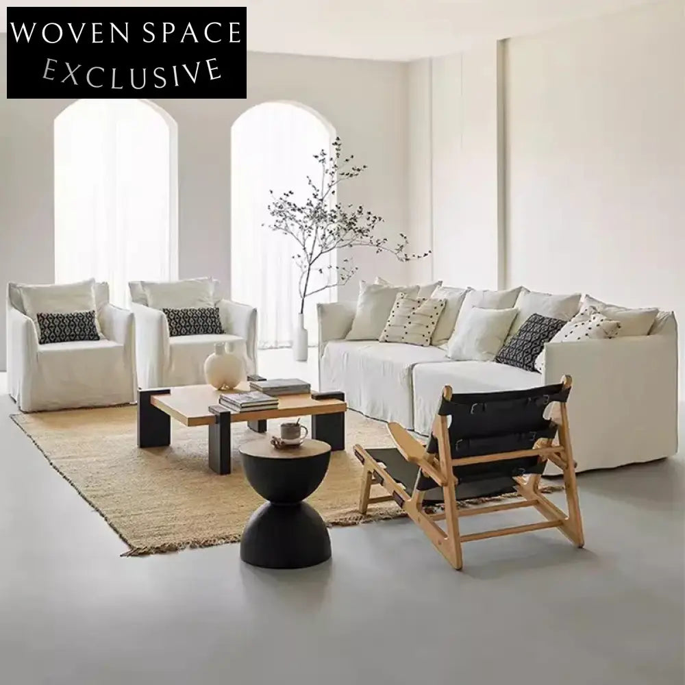 Luxurious French Chesterfield Modular Sofa, Solid Pine Frame, Fabric Upholstered Couch