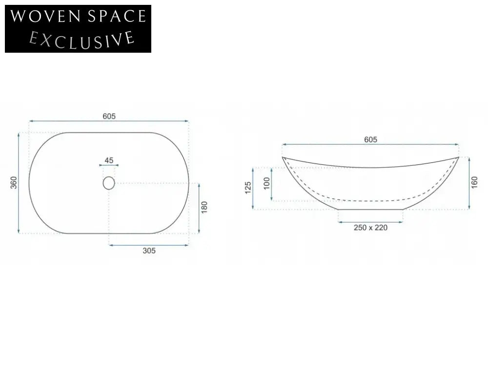 Luxurious Gold Concrete Countertop Oval Basin for Modern Bathrooms