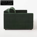 Luxurious 100-inch Green Velvet Sofa Modern Minimalist Living Room Couch