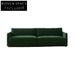 Luxurious 100-inch Green Velvet Sofa Modern Minimalist Living Room Couch