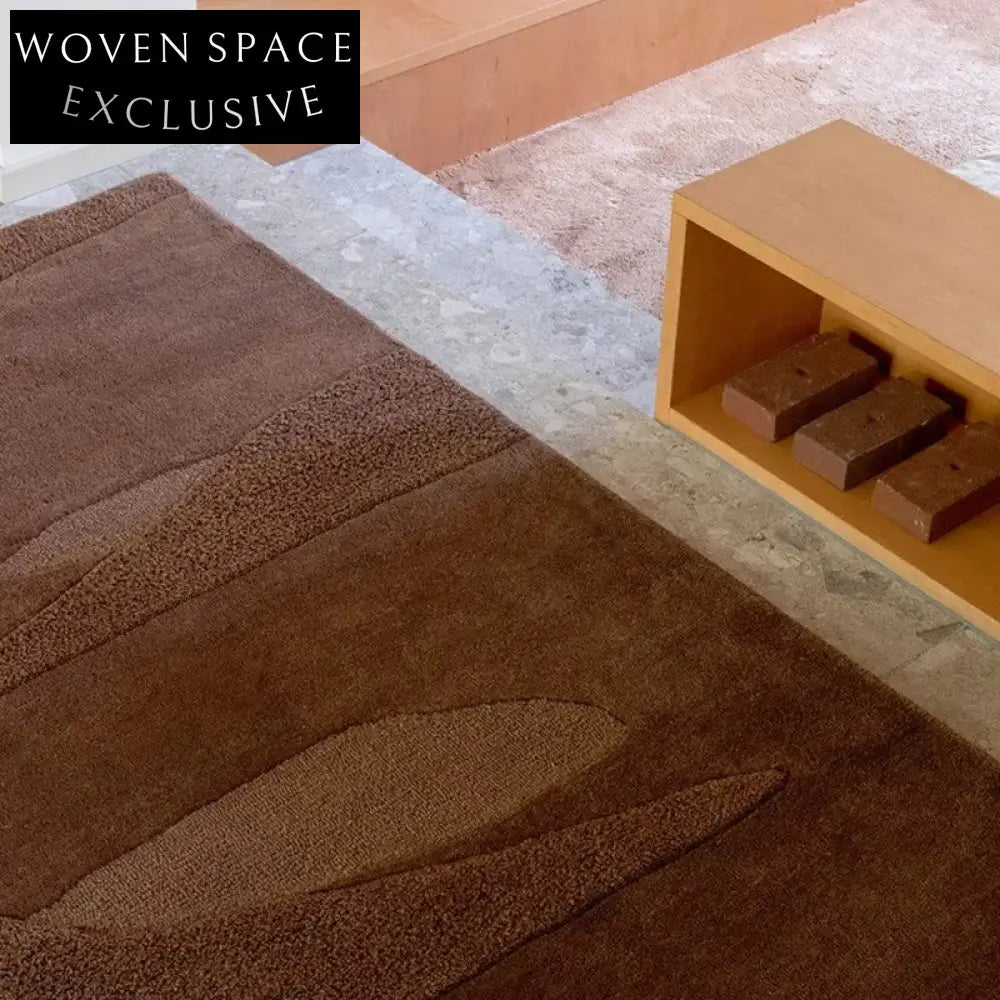 Luxurious Hand-Tufted Polyester Area Rug, Modern Abstract Design, Soft Texture Carpet
