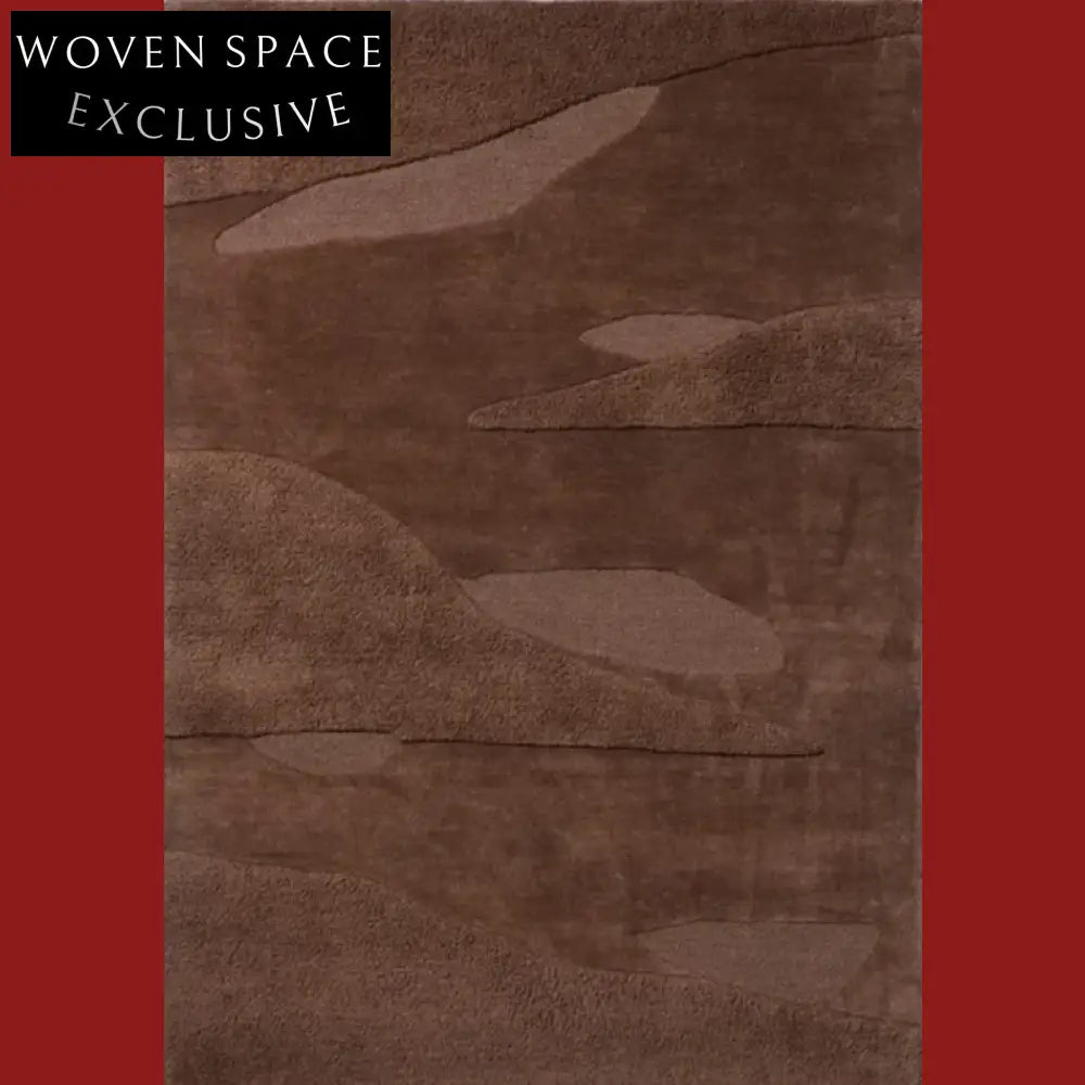 Luxurious Hand-Tufted Polyester Area Rug, Modern Abstract Design, Soft Texture Carpet