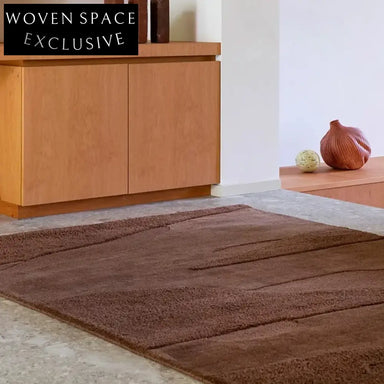 Luxurious Hand-Tufted Polyester Area Rug, Modern Abstract Design, Soft Texture Carpet