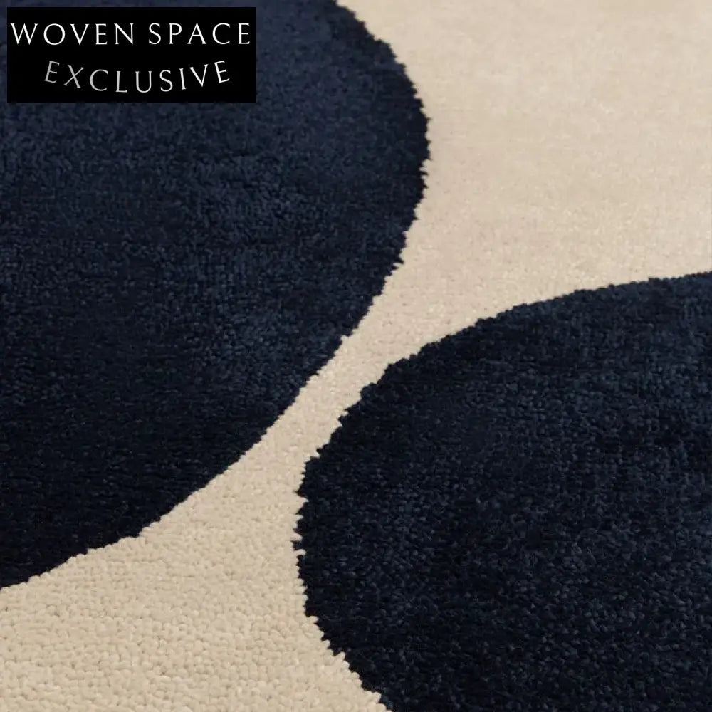Luxurious Handmade Modern Polyester Area Rug for Living Room Bedroom Decor Carpet