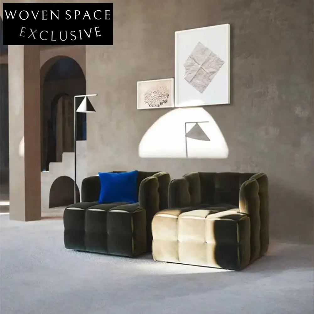 Luxurious Italian Bobble Modular Sectional Sofa Set for Modern Living Rooms