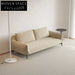 Luxurious Italian Fabric Living Room Sofa - High Resilience Sponge, Metal Base