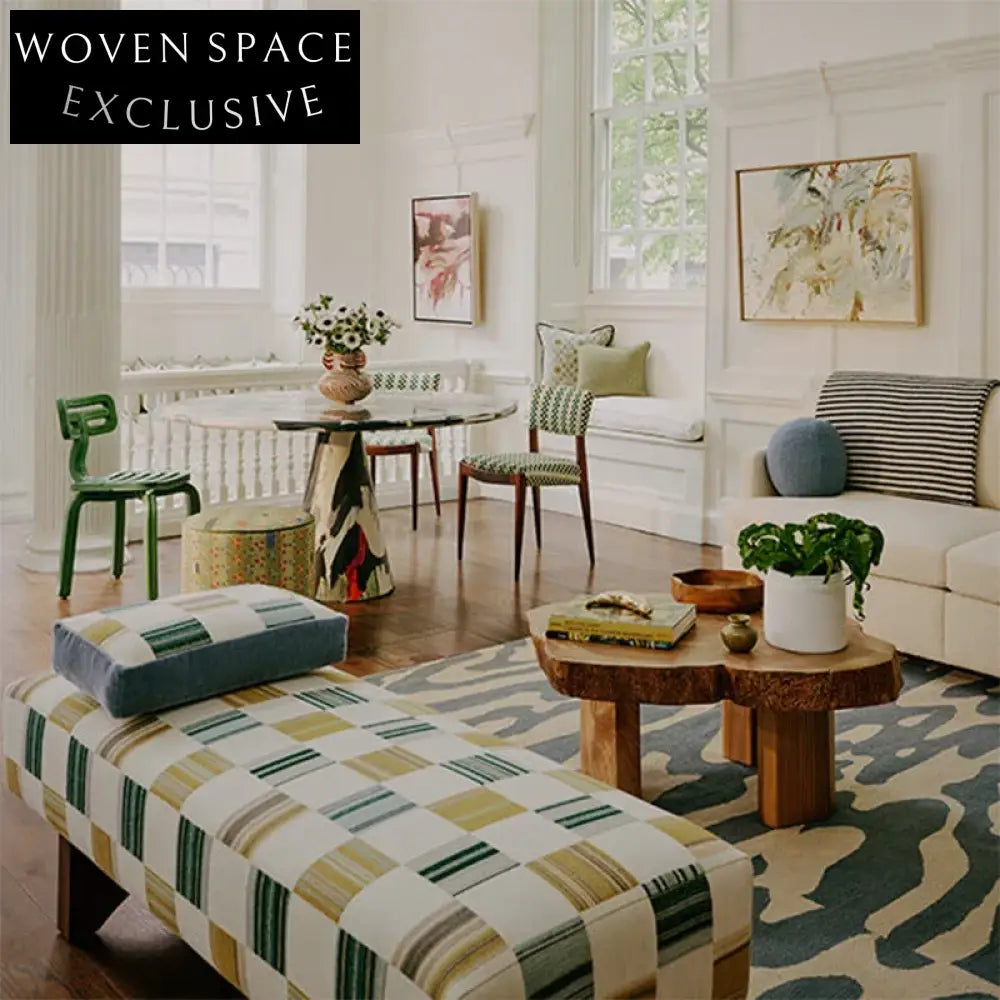 Luxurious Italian Fabric Ottoman Bench - Modern Design for Hotel & Home