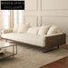 Luxurious Italian Fabric Upholstered Sofa Set for Elegant Living Room Comfort