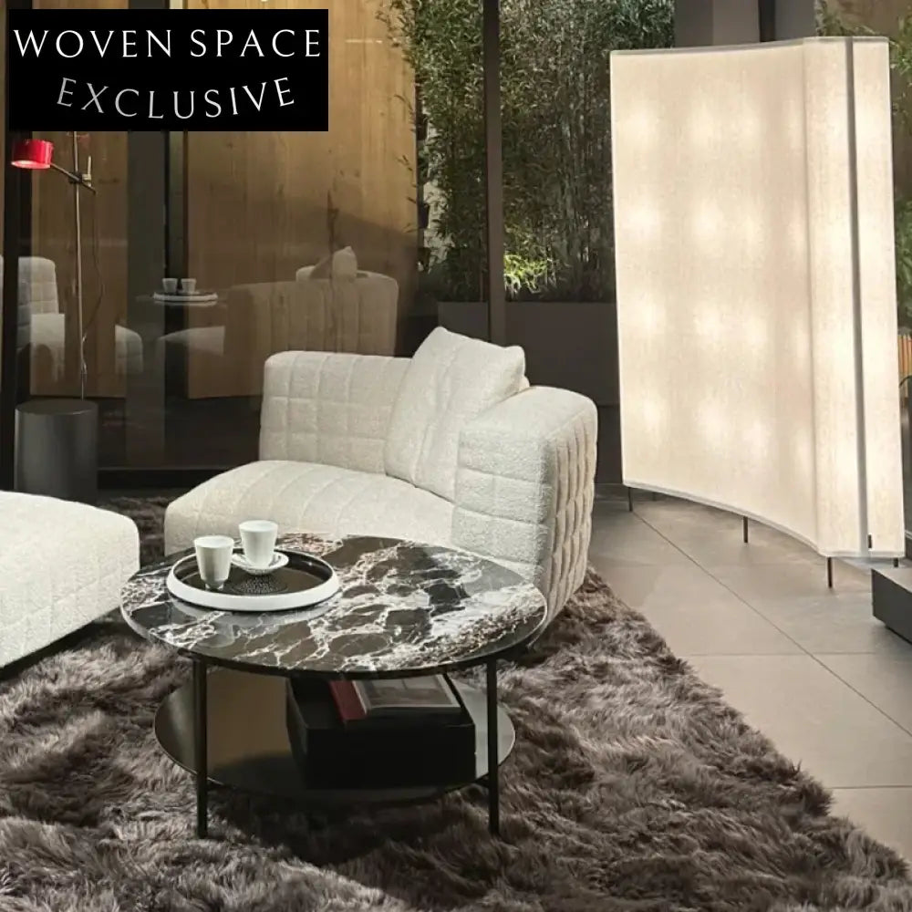 Luxurious Italian Handmade Thickened Long-Pile Area Rug for Elegant Home Decor