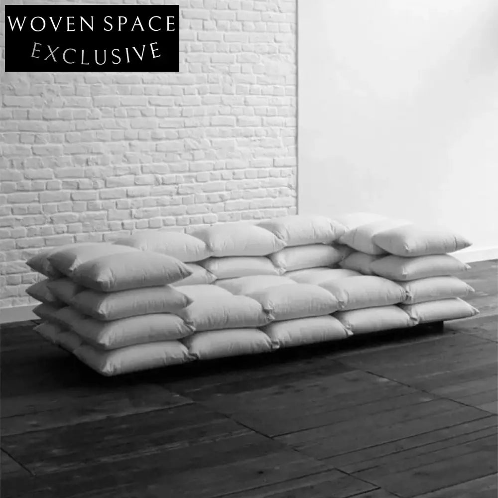 Luxurious Italian Sectional Sofa with Plush Cushions for Modern Living Rooms