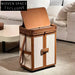 Luxurious Italian Solid Wood Dressing Table Cabinet with Drawer for Bedroom