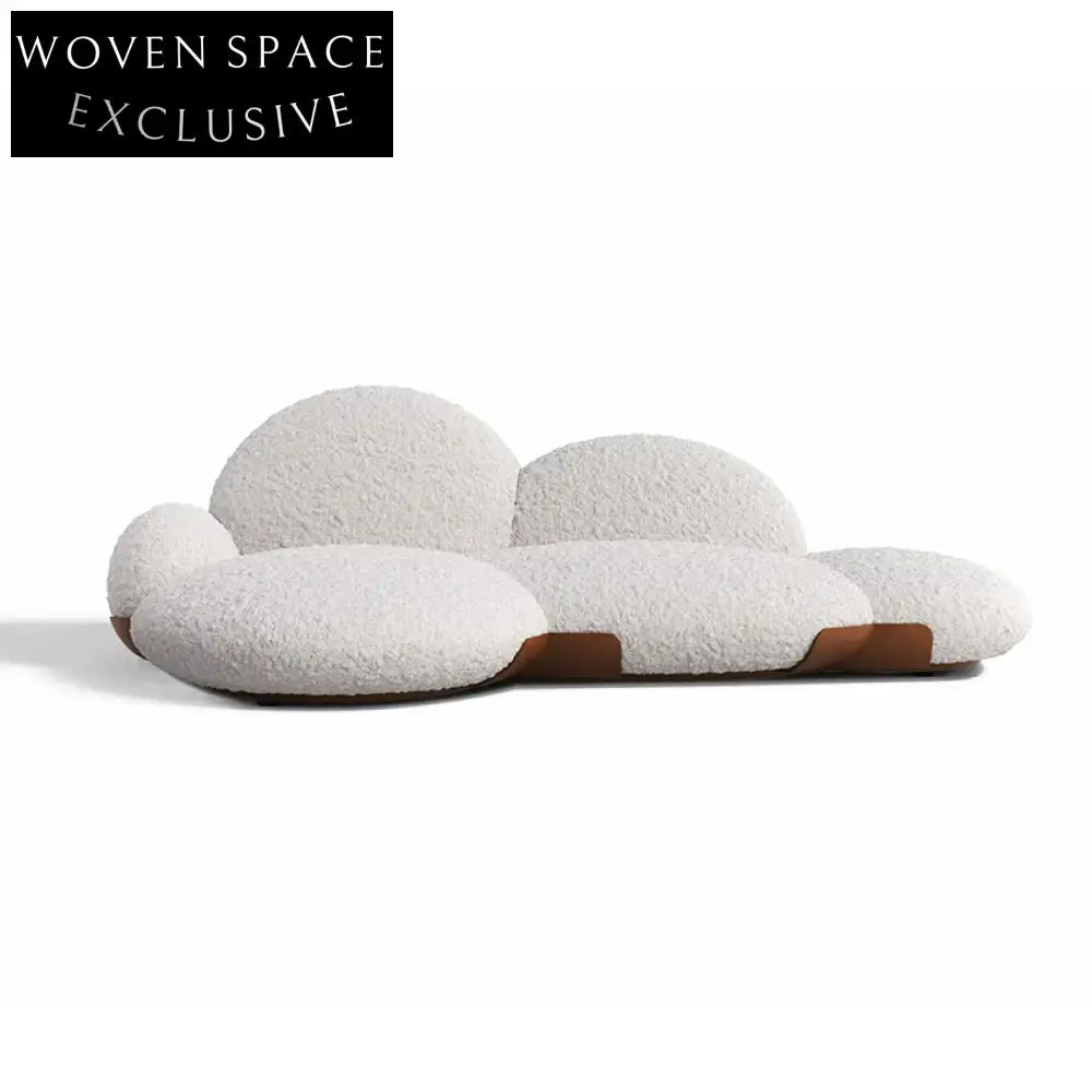 Luxurious Italian Style Cobblestone Fabric Sofa Bed for Modern Living Rooms