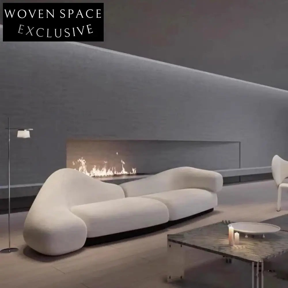 Luxurious Italian Velvet Fabric Modular Sectional Sofa for Elegant Living Spaces