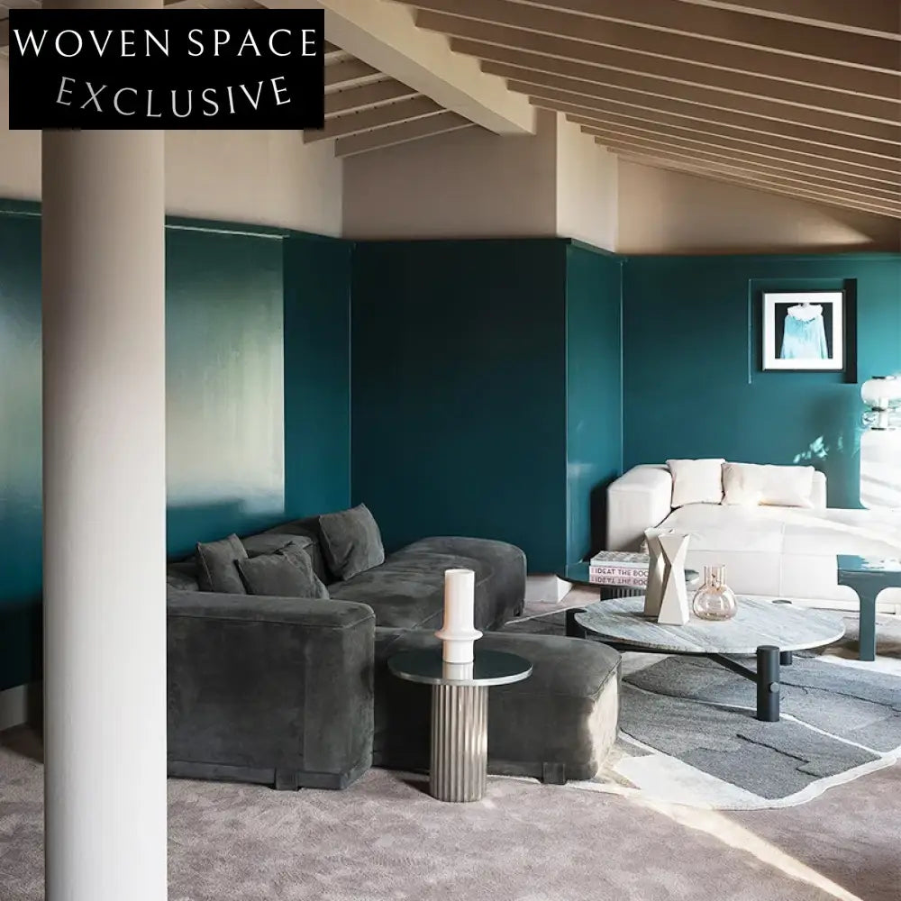 Luxurious Italian Velvet Modular Sectional Sofa Set for Modern Living Spaces