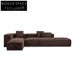 Luxurious Italian Velvet Modular Sectional Sofa Set for Modern Living Spaces