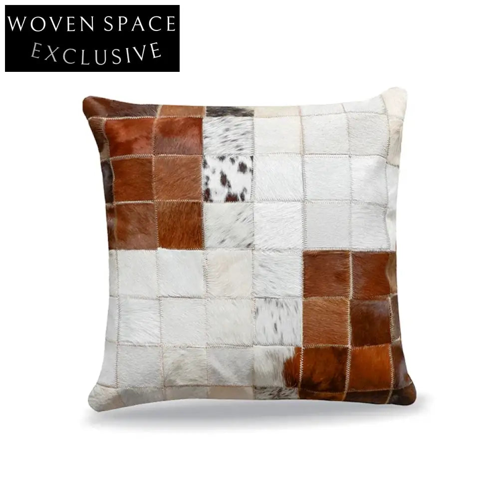 Luxurious Lattice Pattern Fabric Sofa Throw Pillow Decorative Cushion