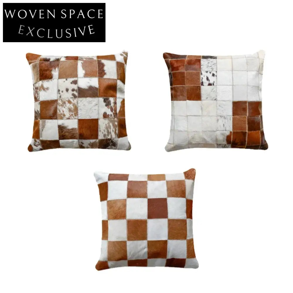 Luxurious Lattice Pattern Fabric Sofa Throw Pillow Decorative Cushion