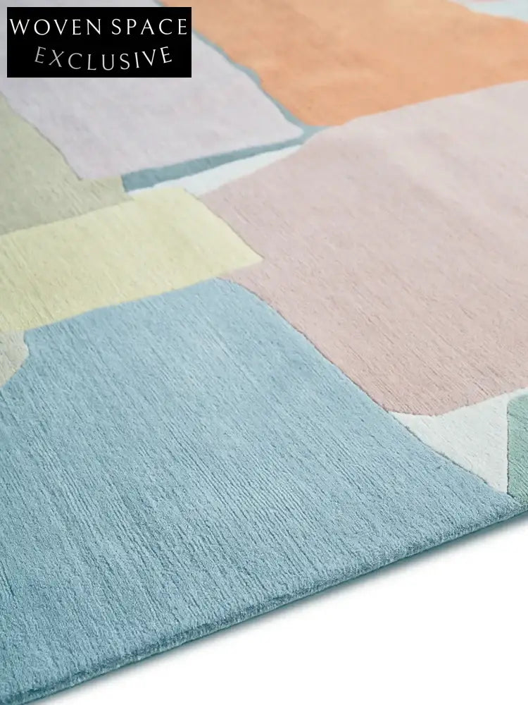 Luxurious Modern Abstract Polyester Area Rug for Living Room Bedroom Home