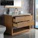 Luxurious Modern Classic Bathroom Vanity Set with Integrated Sink Storage