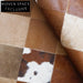 Luxurious Modern Cowhide Area Rug for Living Room, Hotel, or Villa Carpet
