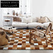 Luxurious Modern Cowhide Area Rug for Living Room, Hotel, or Villa Carpet