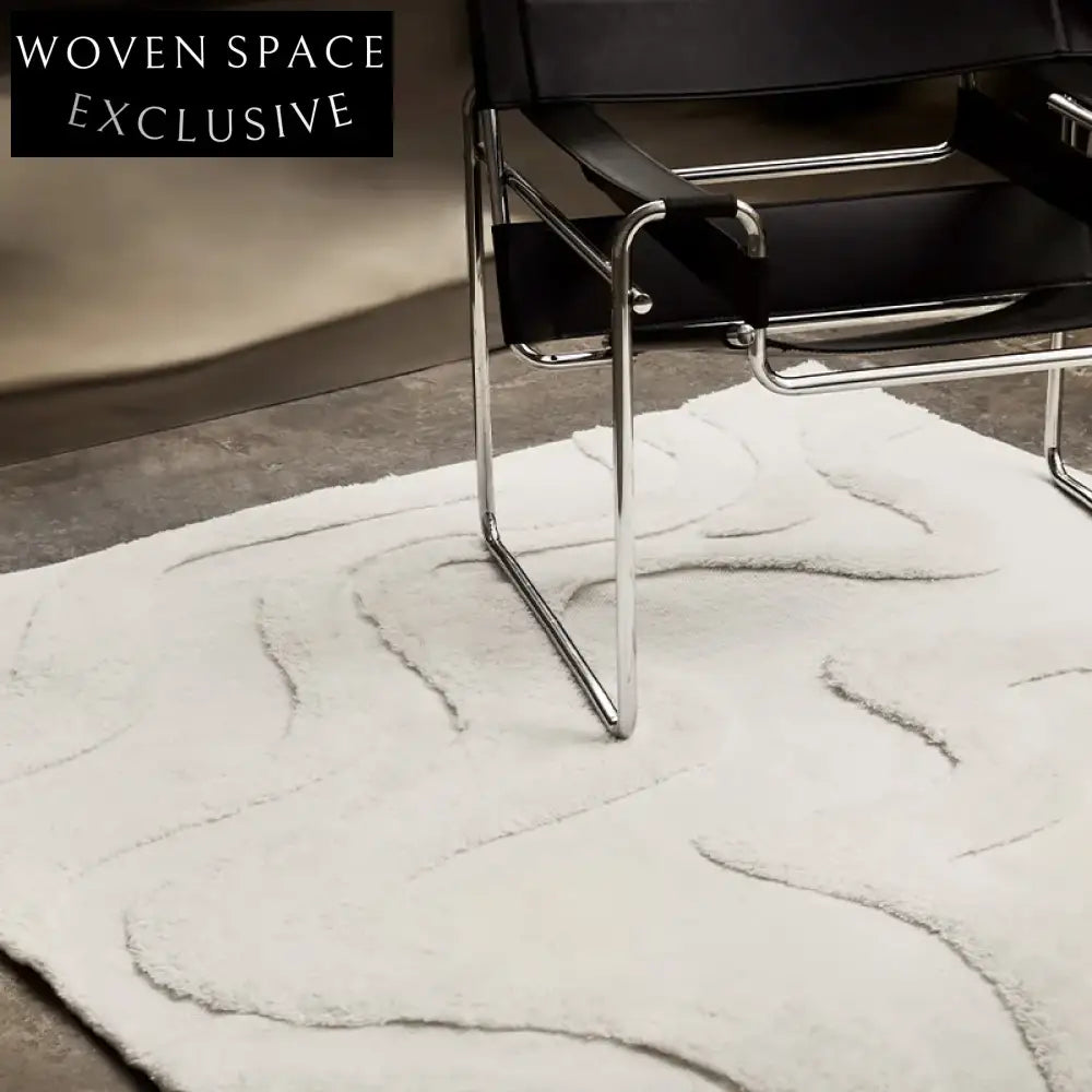 Luxurious Modern French Style Polyester Area Rug for Elegant Home Decor