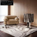 Luxurious Modern French Style Polyester Area Rug for Elegant Home Decor