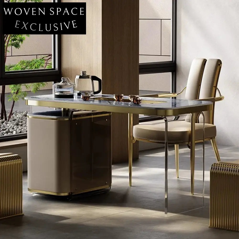 Luxurious Modern Genuine Leather Arm Dining Chair for Upscale Settings