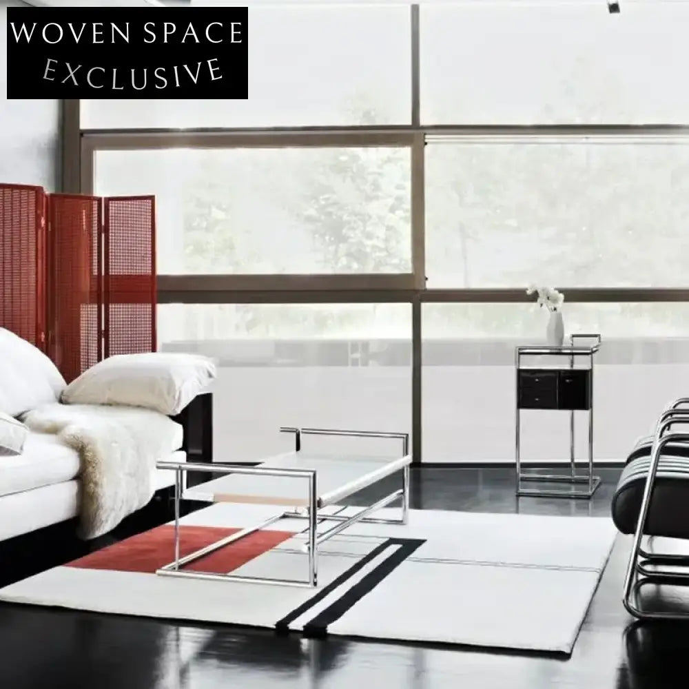 Luxurious Modern Geometric Pattern Area Rug for Chic Home Interiors