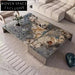 Luxurious Modern Italian Marble Top Living Room Coffee Table