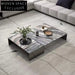 Luxurious Modern Italian Marble Top Living Room Coffee Table