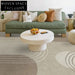Luxurious Modern Italian Style Gray Custom Polyester Area Rug for Living Room