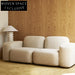 Luxurious Modern Leather Upholstered Living Room Sectional Sofa