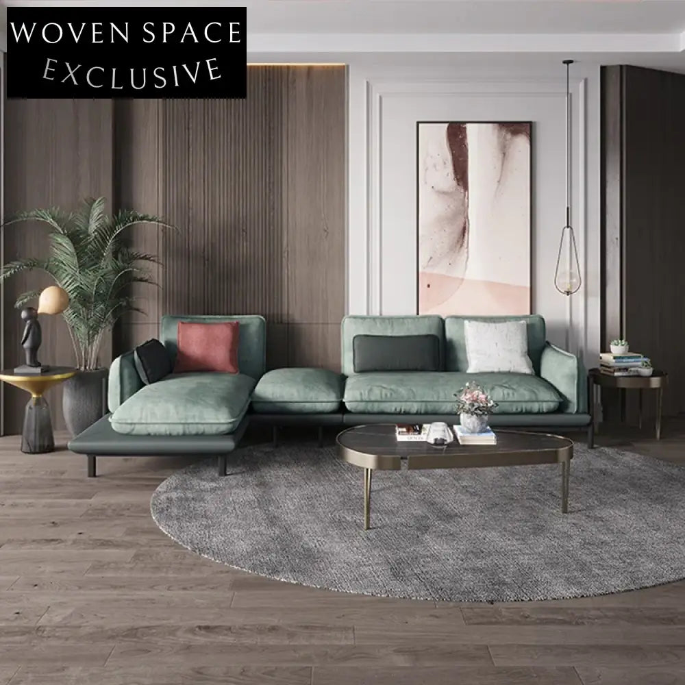 Luxurious Modern Sectional Sofa Set for Living Room, Quality Design Furniture