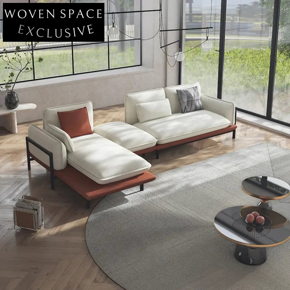 Luxurious Modern Sectional Sofa Set for Living Room, Quality Design Furniture