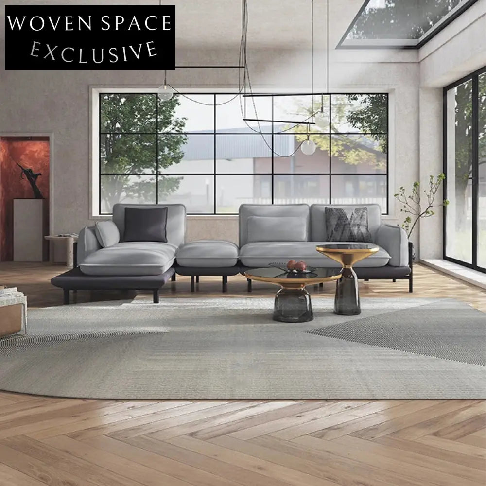 Luxurious Modern Sectional Sofa Set for Living Room, Quality Design Furniture