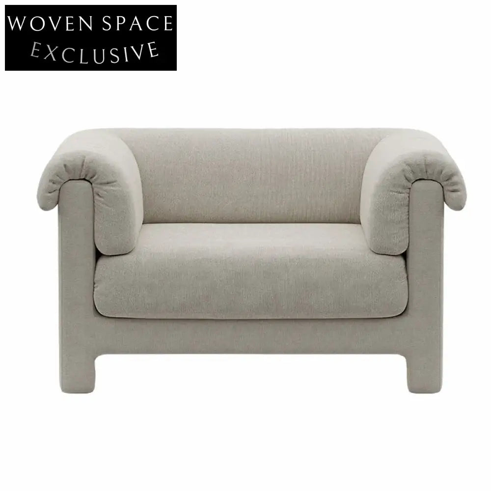 Luxurious Modern Solid Wood Upholstered Modular Living Room Sofa for Home