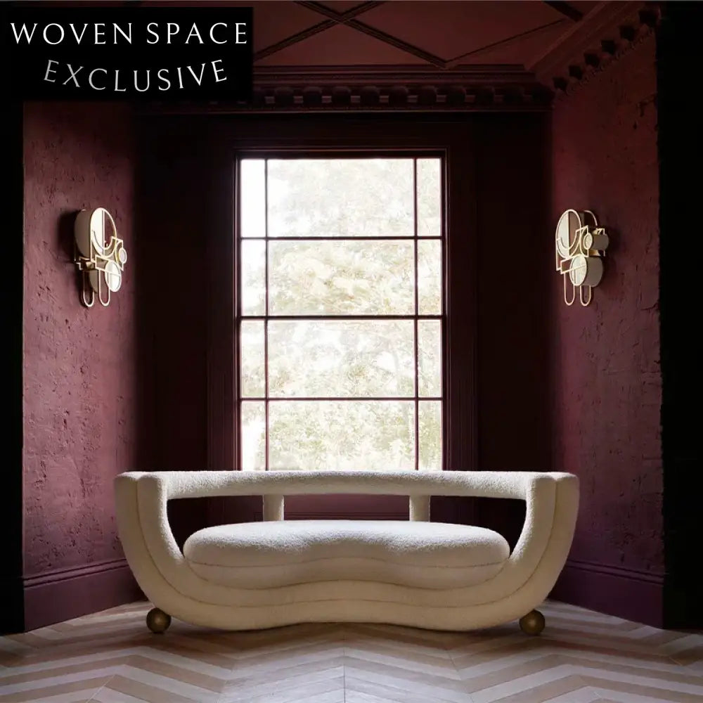 Luxurious Modern Teddy Fabric Corner Sofa Metal Frame Living Room Furniture