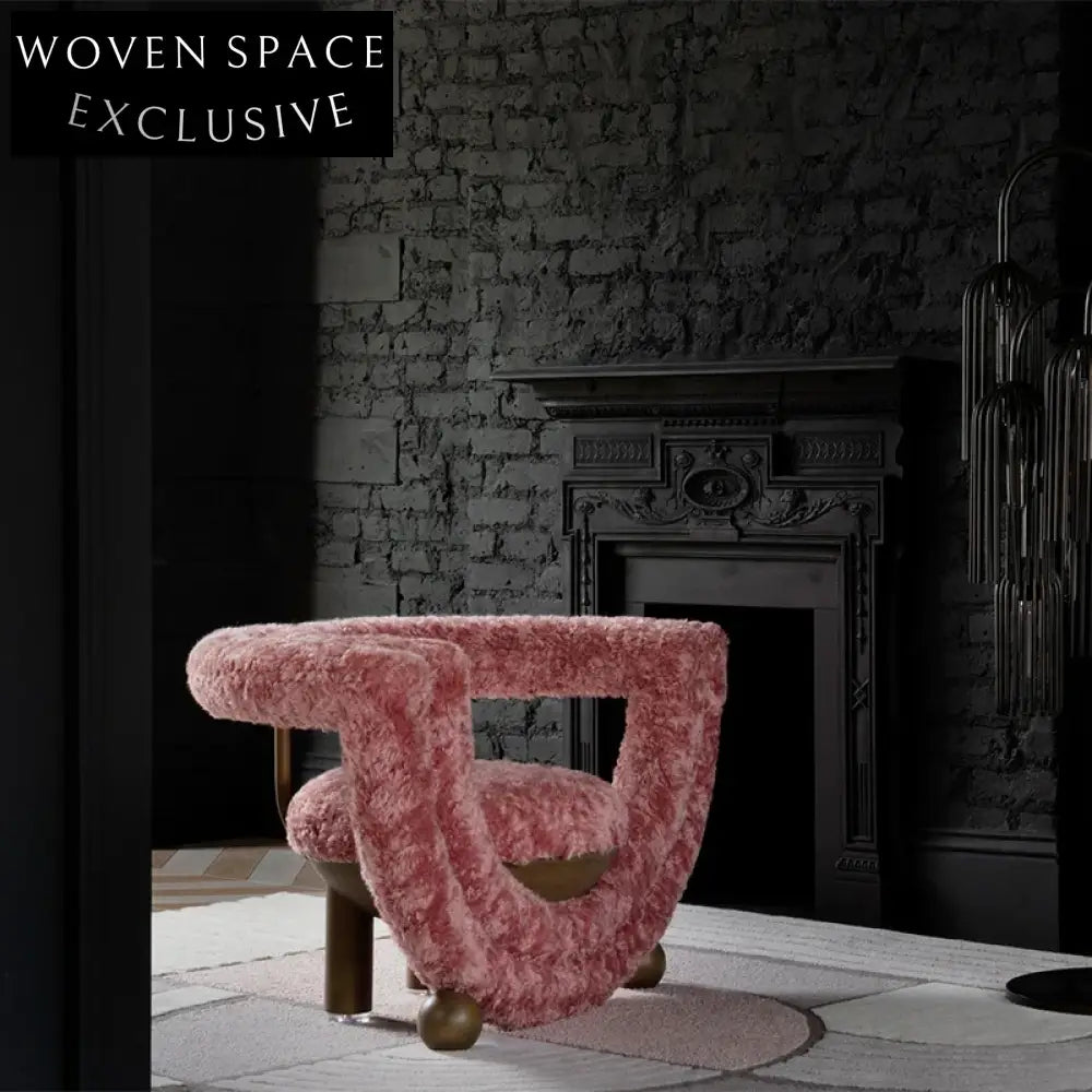 Luxurious Modern Teddy Fabric Corner Sofa Metal Frame Living Room Furniture